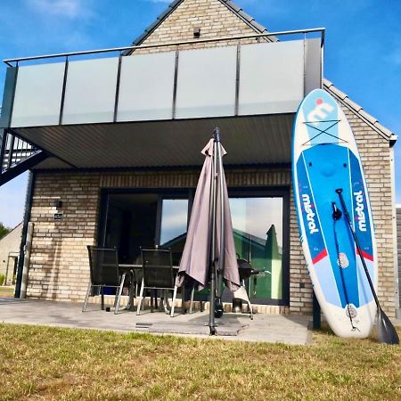 Barssel Ferienhaus Panoramadeck Am Harkebruegger See Mit Sauna Und Kamin别墅 外观 照片